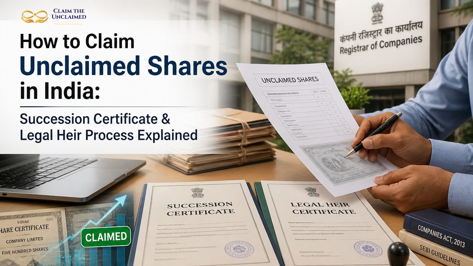 How to Claim Unclaimed Shares in India: Succession Certificate & Legal Heir Process Explained